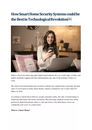 Smart Home Security