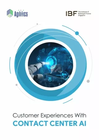 Contact Center AI - Agilitics singapore