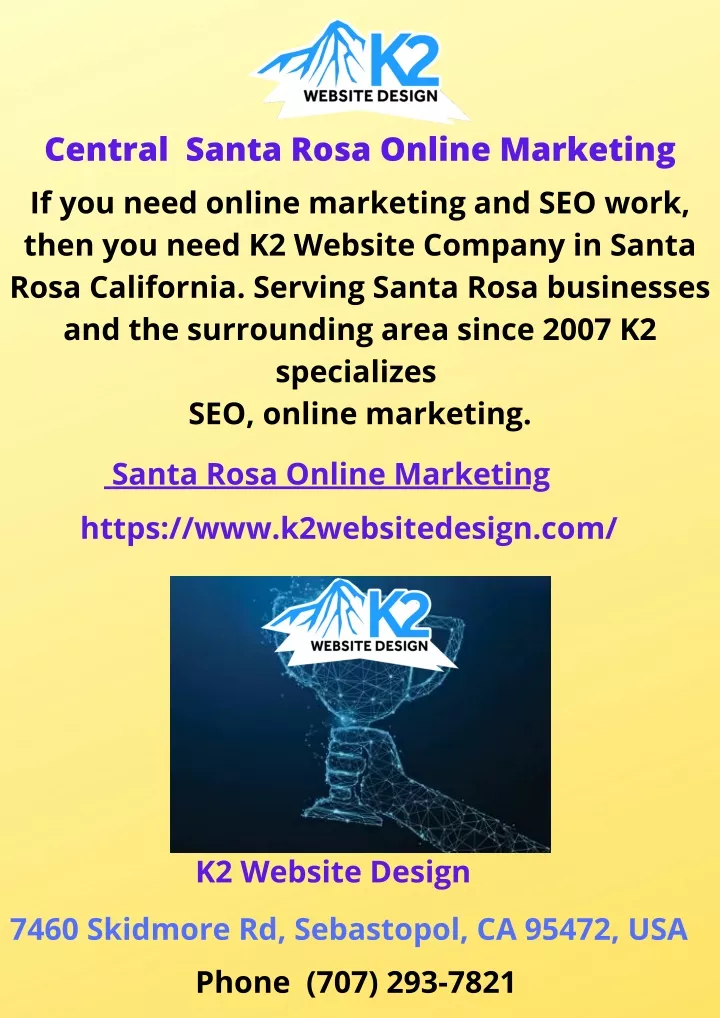 central santa rosa online marketing if you need