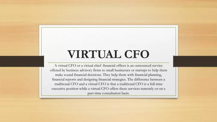 virtual cfo