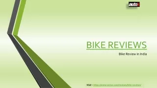 Bike Review | Bike review in India – autoX