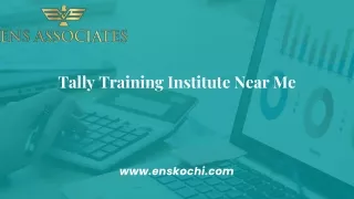 tally training institute near me