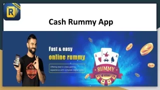 Cash Rummy App