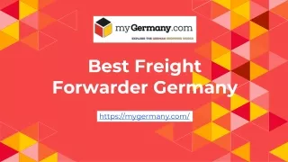 Best Freight Forwarder Germany