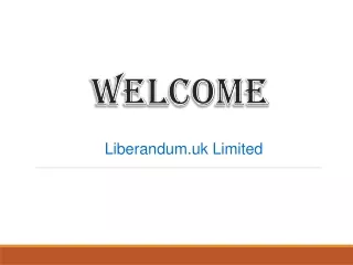 welcome