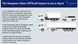 fleet management software will benefit companies