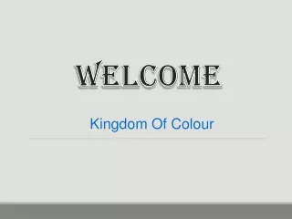 welcome