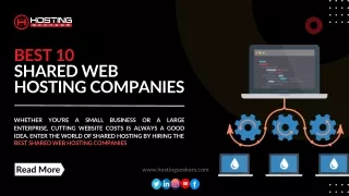 best 10 shared web hosting companies