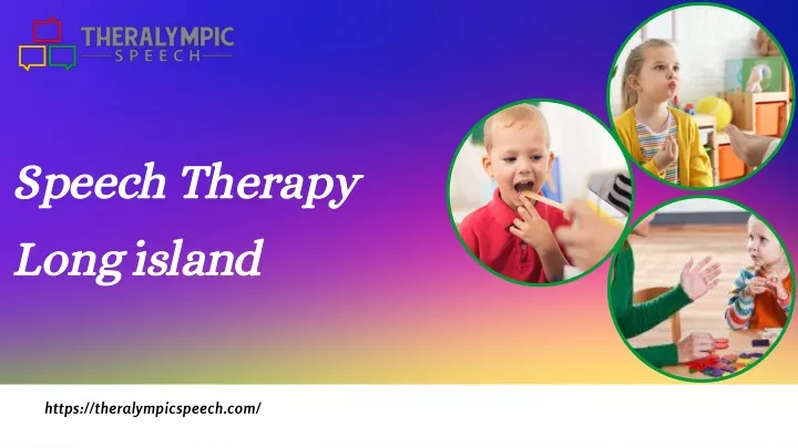 speech therapy long island