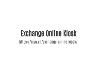 exchange online kiosk https mso vn exchange