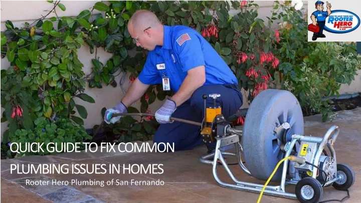 quick guide to fix common plumbing issues in homes