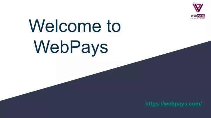welcome to webpays