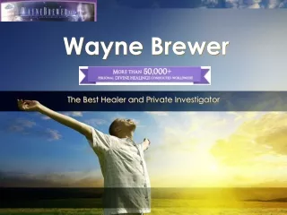 Wayne Brewer: A Renowned Private Investigator and Novelist