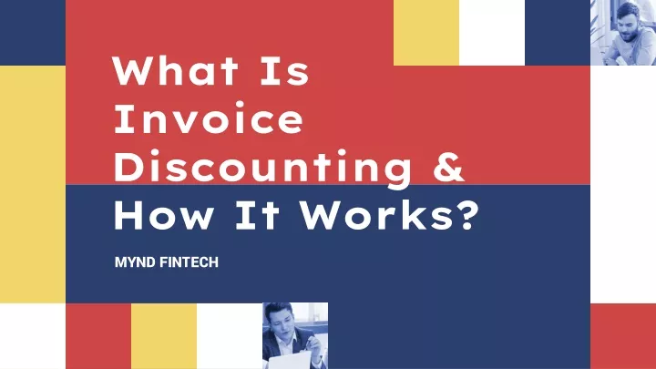 what is invoice discounting how it works