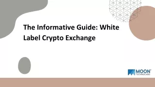 the informative guide white label crypto exchange