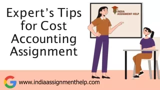 e x pe rt s tip s fo r co st acco u n t ing