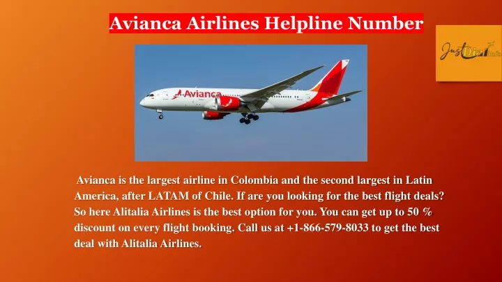 avianca airlines helpline number