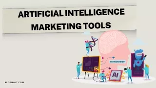 Artificial intelligence Marketing Tools that will Blow you Away