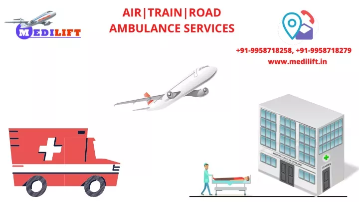 air train road ambulance services