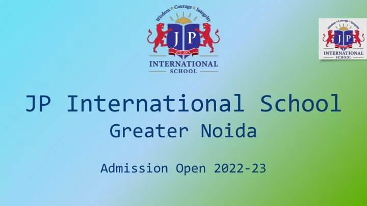 jp international school greater noida