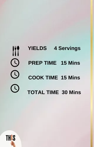 yields 4 servings