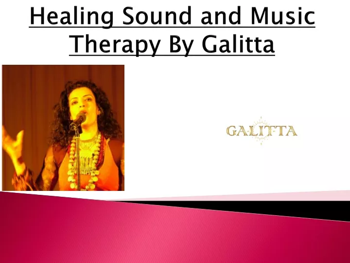 healing sound and music therapy by galitta