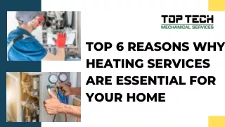 Top 6 Reasons Why Heating Services are Essential For Your Home