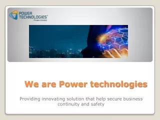 Hi-Tech Smart Grid  Monitoring by Power Technologies