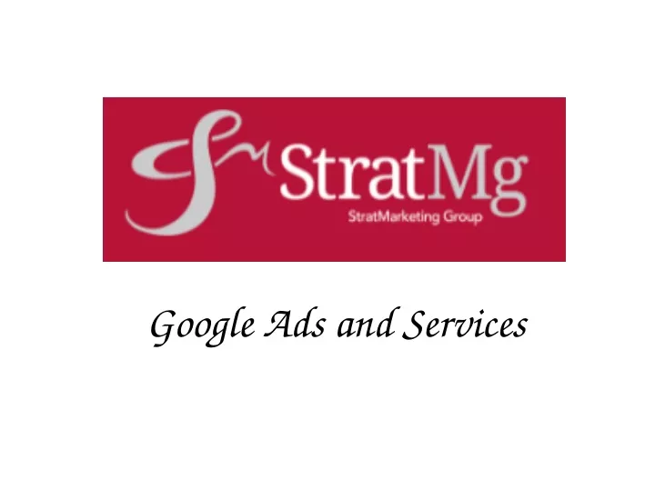 google ads and services