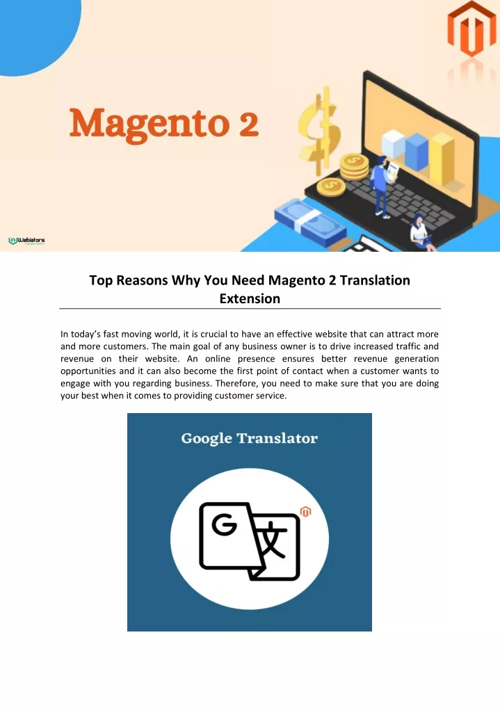 top reasons why you need magento 2 translation