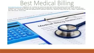 best medical billing