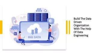 build the data build the data driven driven