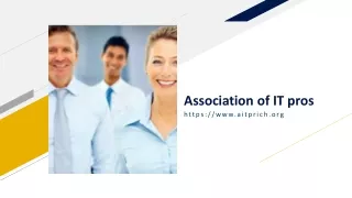 association of it pros
