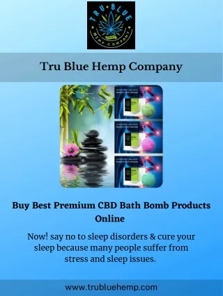 Buy Best Premium CBD Bath Bomb Products Online | Bath Bundle