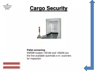 Metal Detectors for Cargo Security - GXC Inc.