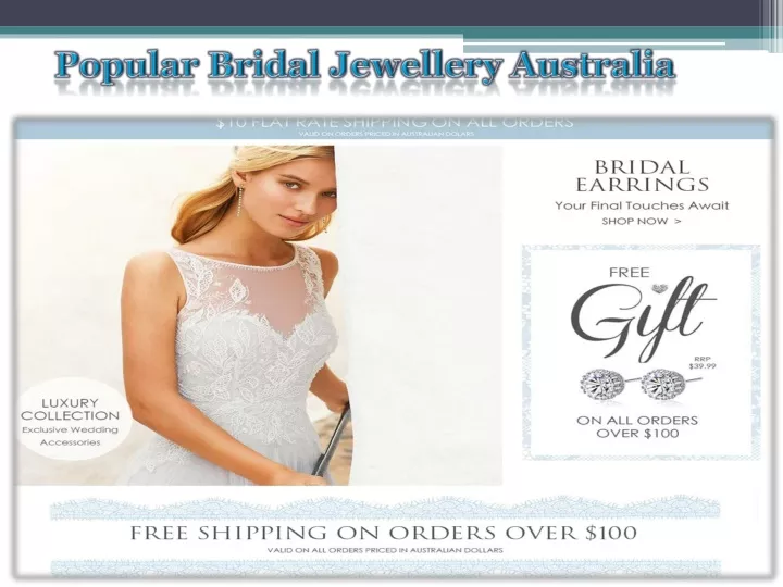 popular bridal jewellery australia