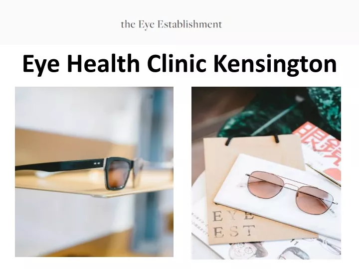 eye health clinic kensington