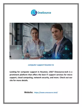 computer support houston tx