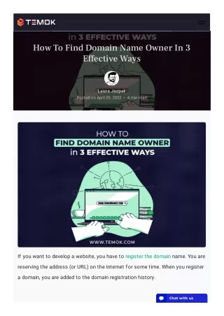 how to find domain name owner in 3 effective ways