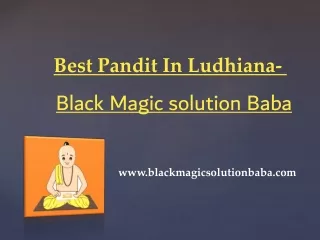 Best Astrologer In Ludhiana
