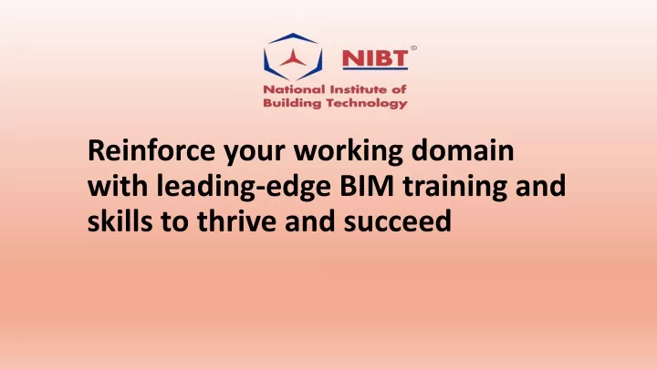 reinforce your working domain with leading edge