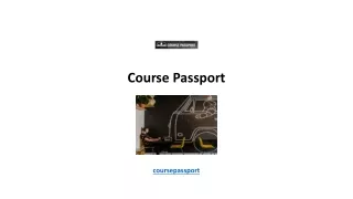 Course Passport