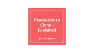pancakeswap clone explained
