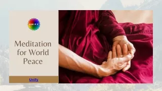Meditation for World Peace - Unify