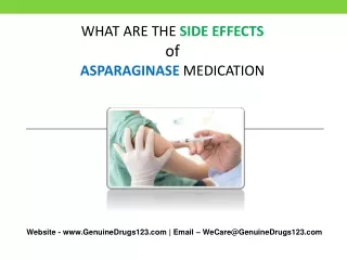 what are the side effects of asparaginase