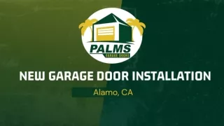 Palms Garage Doors - Alamo, CA - PPT