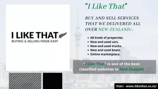 Best Classified in New Zealand | I Like That