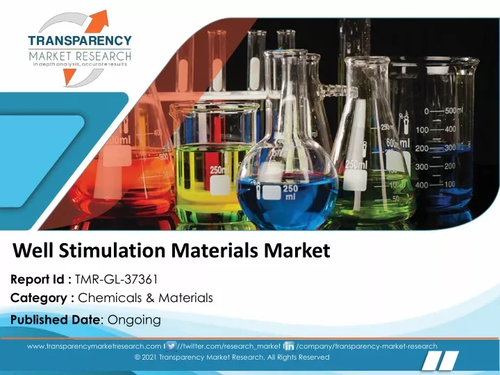 well stimulation materials market