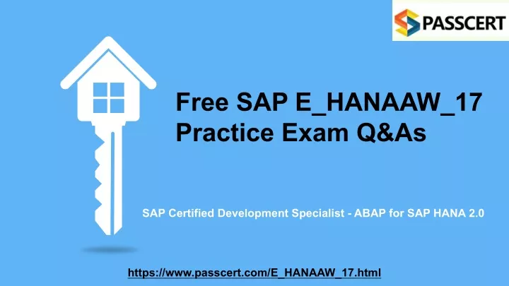 free sap e hanaaw 17 practice exam q as