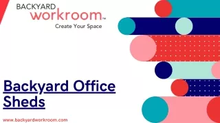 back y a r d office shed s